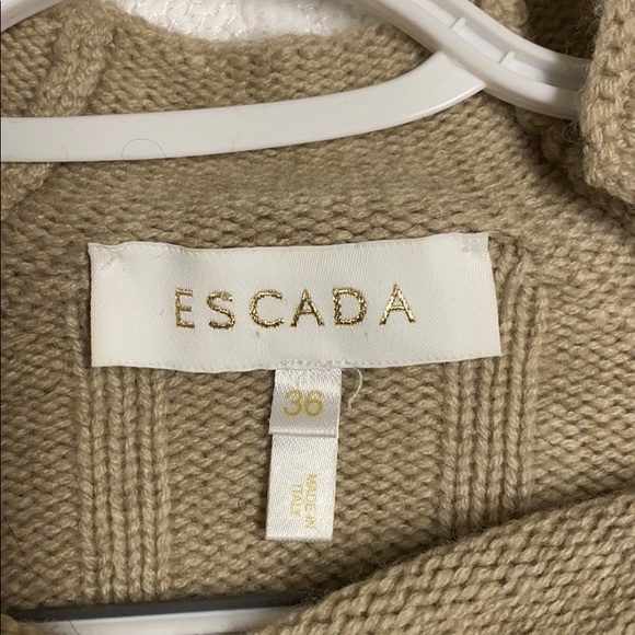 EUC AUTHENTIC Escada Sweater - Picture 7 of 8